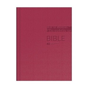 Bible ČEP bez DT střední formát, pevná vazba, vínová /1281/