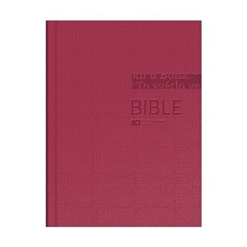 Bible ČEP bez DT střední formát, pevná vazba, vínová /1281/